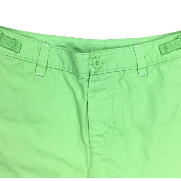 Gap Factory Store Bright Green Utility Short Shorts Size 2 NWT* Women's - Picture 2 of 8